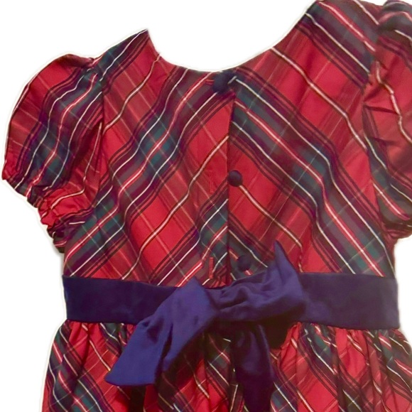 Max Studio- Red Plaid Dress - Picture 2 of 4